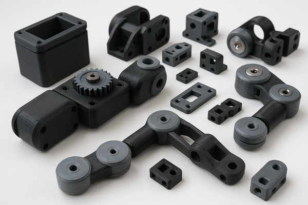 3d printed robotic parts