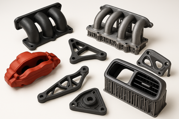 make automotive parts made by 3D printing