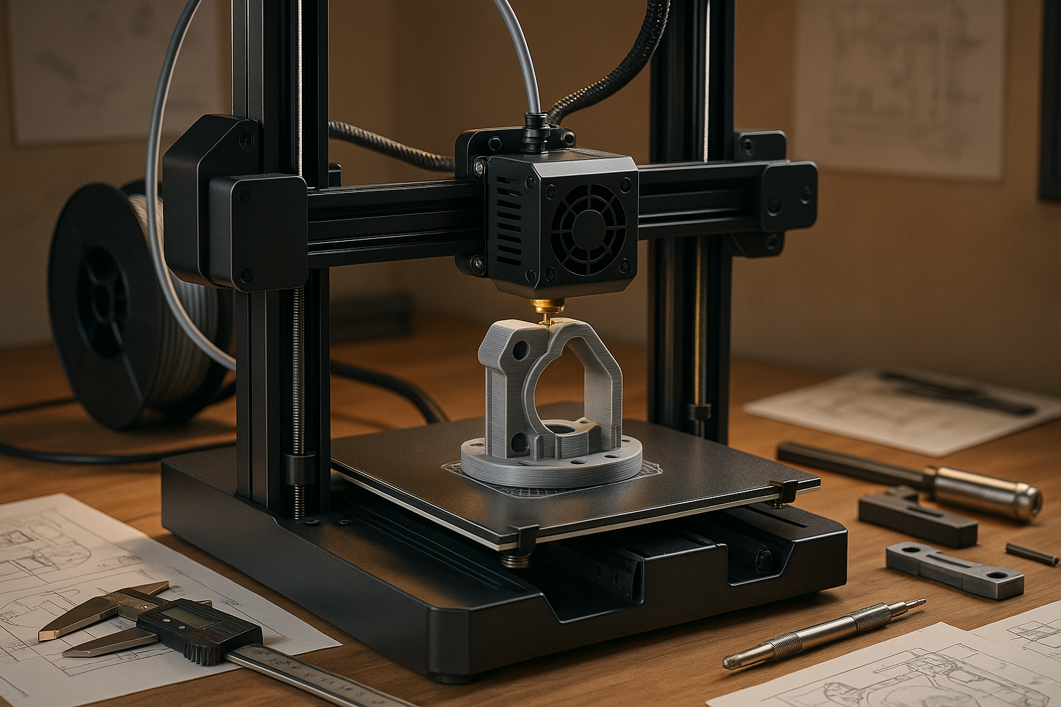 prototyping with 3d printer